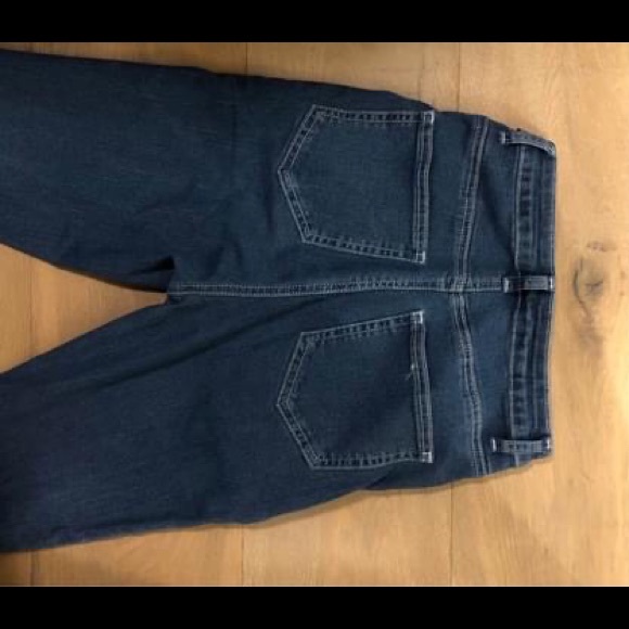 Jeans High waisted raw hem flare/bell bottom size: XS - Picture 6 of 8